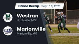 Recap: Westran  vs. Marionville  2021