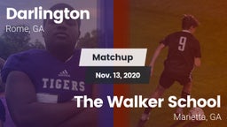 Matchup: Darlington High vs. The Walker School 2020