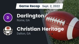 Recap: Darlington  vs. Christian Heritage  2022