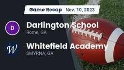 Recap: Darlington School vs. Whitefield Academy 2023