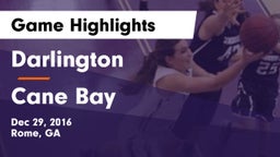 Darlington  vs Cane Bay  Game Highlights - Dec 29, 2016