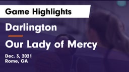 Darlington  vs Our Lady of Mercy  Game Highlights - Dec. 3, 2021