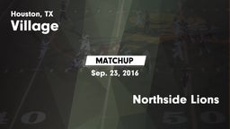 Matchup: Village  vs. Northside Lions 2016