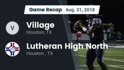 Recap: Village  vs. Lutheran High North  2018