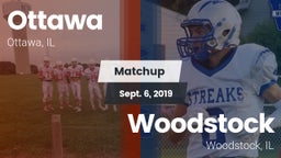 Matchup: Ottawa  vs. Woodstock  2019