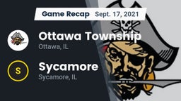 Recap: Ottawa Township  vs. Sycamore  2021