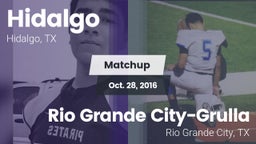 Matchup: Hidalgo  vs. Rio Grande City-Grulla  2016
