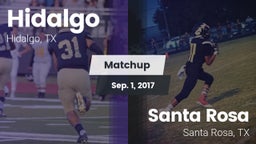 Matchup: Hidalgo  vs. Santa Rosa  2017