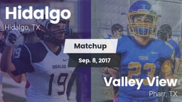 Matchup: Hidalgo  vs. Valley View  2017