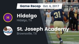 Recap: Hidalgo  vs. St. Joseph Academy  2017