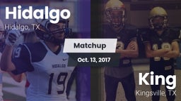 Matchup: Hidalgo  vs. King  2017