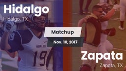 Matchup: Hidalgo  vs. Zapata  2017