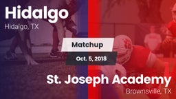 Matchup: Hidalgo  vs. St. Joseph Academy  2018