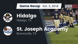 Recap: Hidalgo  vs. St. Joseph Academy  2018