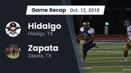 Recap: Hidalgo  vs. Zapata  2018