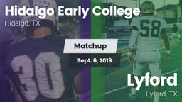 Matchup: Hidalgo  vs. Lyford  2019