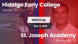 Matchup: Hidalgo  vs. St. Joseph Academy  2019