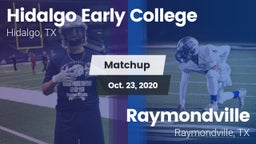 Matchup: Hidalgo  vs. Raymondville  2020
