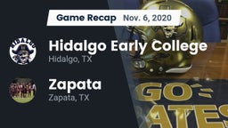 Recap: Hidalgo Early College  vs. Zapata  2020