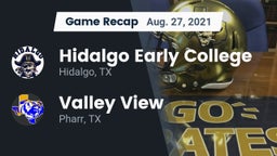 Recap: Hidalgo Early College  vs. Valley View  2021