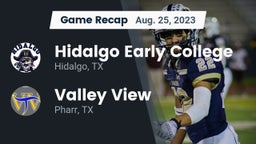 Recap: Hidalgo Early College  vs. Valley View  2023