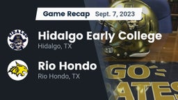 Recap: Hidalgo Early College  vs. Rio Hondo  2023