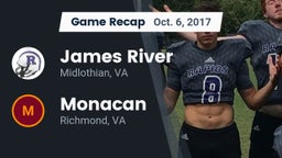 Recap: James River  vs. Monacan  2017