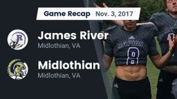 Recap: James River  vs. Midlothian  2017