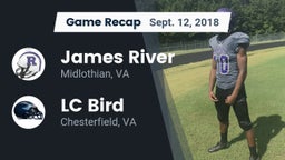 Recap: James River  vs. LC Bird  2018
