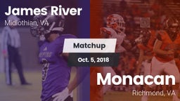 Matchup: James River High vs. Monacan  2018