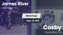 Matchup: James River High vs. Cosby  2019