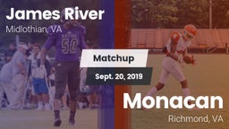 Matchup: James River High vs. Monacan  2019