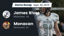 Recap: James River  vs. Monacan  2019