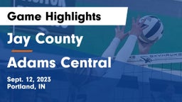 Jay County  vs Adams Central  Game Highlights - Sept. 12, 2023