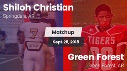 Matchup: Shiloh Christian vs. Green Forest  2018