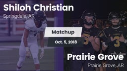 Matchup: Shiloh Christian vs. Prairie Grove  2018