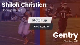 Matchup: Shiloh Christian vs. Gentry  2018