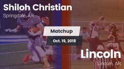 Matchup: Shiloh Christian vs. Lincoln  2018