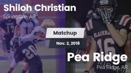 Matchup: Shiloh Christian vs. Pea Ridge  2018