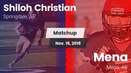 Matchup: Shiloh Christian vs. Mena  2018