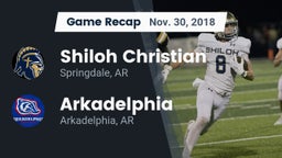 Recap: Shiloh Christian  vs. Arkadelphia  2018