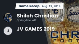 Recap: Shiloh Christian  vs. JV GAMES 2019 2019