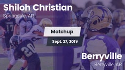 Matchup: Shiloh Christian vs. Berryville  2019