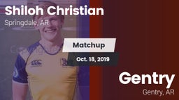 Matchup: Shiloh Christian vs. Gentry  2019