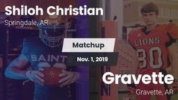 Matchup: Shiloh Christian vs. Gravette  2019