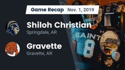 Recap: Shiloh Christian  vs. Gravette  2019