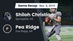 Recap: Shiloh Christian  vs. Pea Ridge  2019