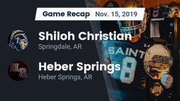Recap: Shiloh Christian  vs. Heber Springs  2019