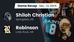 Recap: Shiloh Christian  vs. Robinson  2019