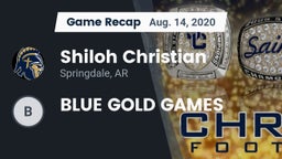 Recap: Shiloh Christian  vs. BLUE GOLD GAMES 2020